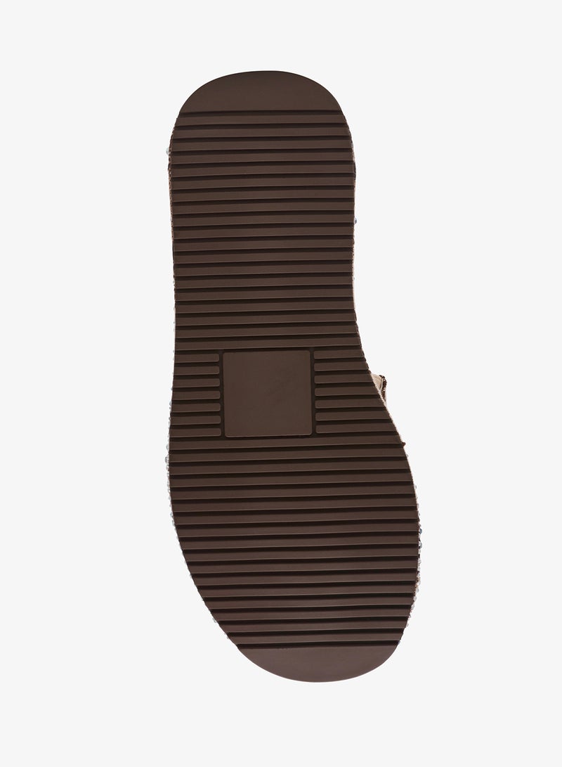 ستيف مادن صنادل إسفين بشعار قماشي - Image 5